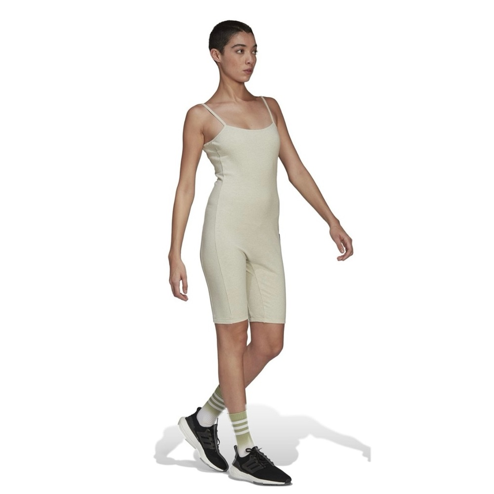Adidas Beige Jumpsuit/Catsuit XS, NEVER WORN, made with recycled materials